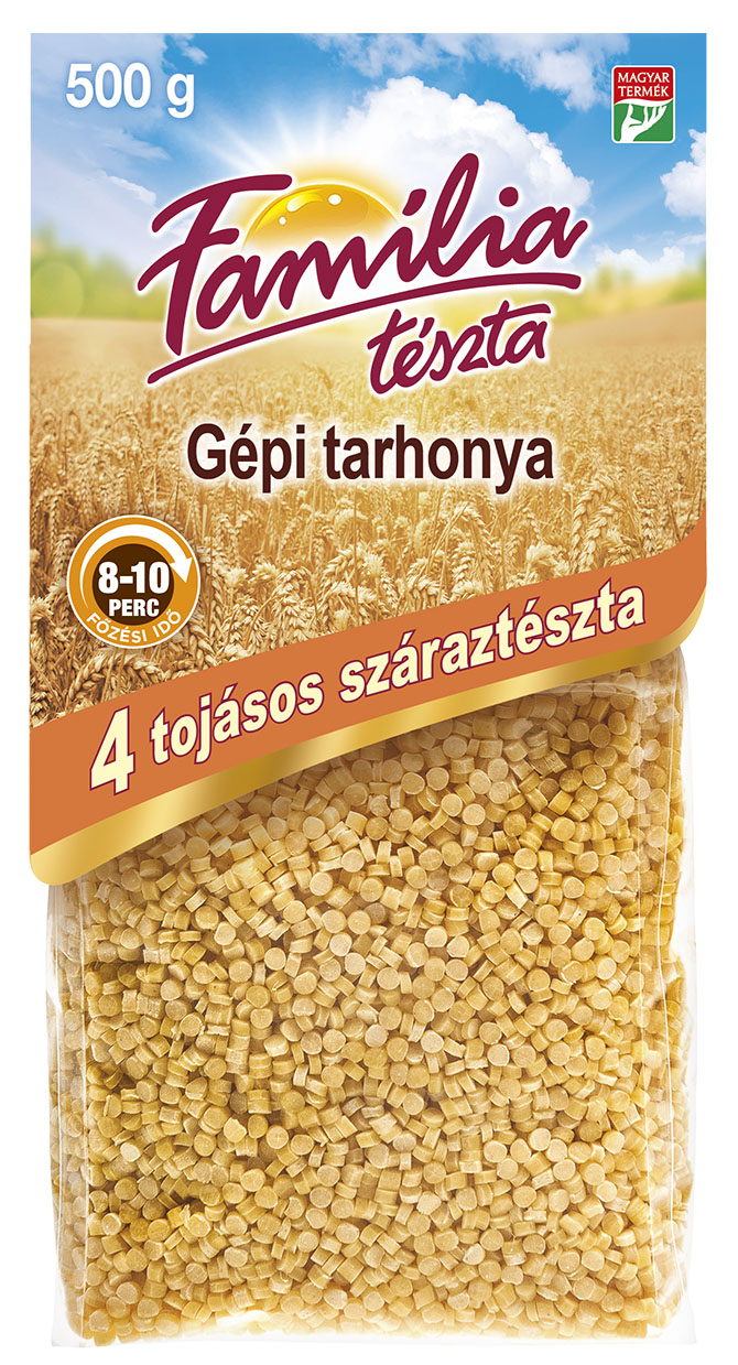 Gépi tarhonya 4 tojásos száraztészta 400 g